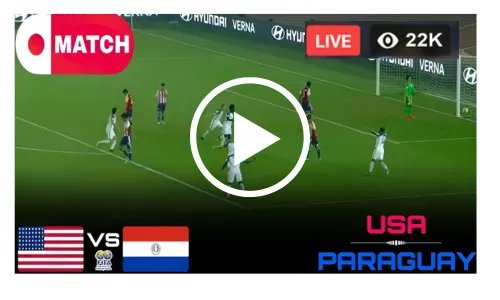 United States vs Paraguay Fifa World Cup 2026: Live Football Match Today